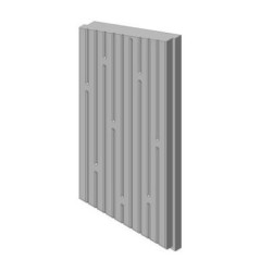 Šamotová deska boční, pravá KV DYNAMIC 2G 44. 55. 01 (B) 